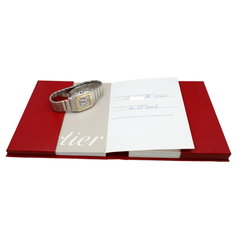 Cartier Santos Galbee Chronograph Ref. 2425 6