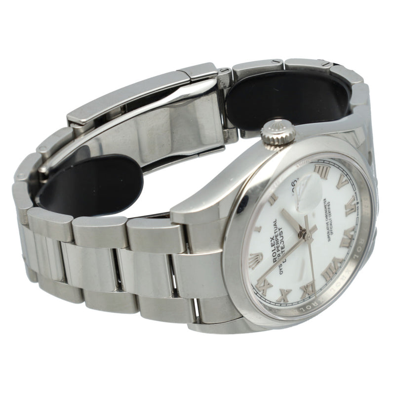 Rolex Datejust 36 White/Roman dial Ref. 126200 5