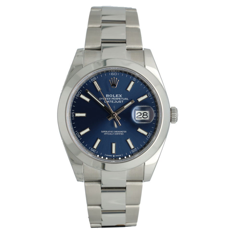 Rolex Datejust 41 'Blue Index' Ref. 126300 2
