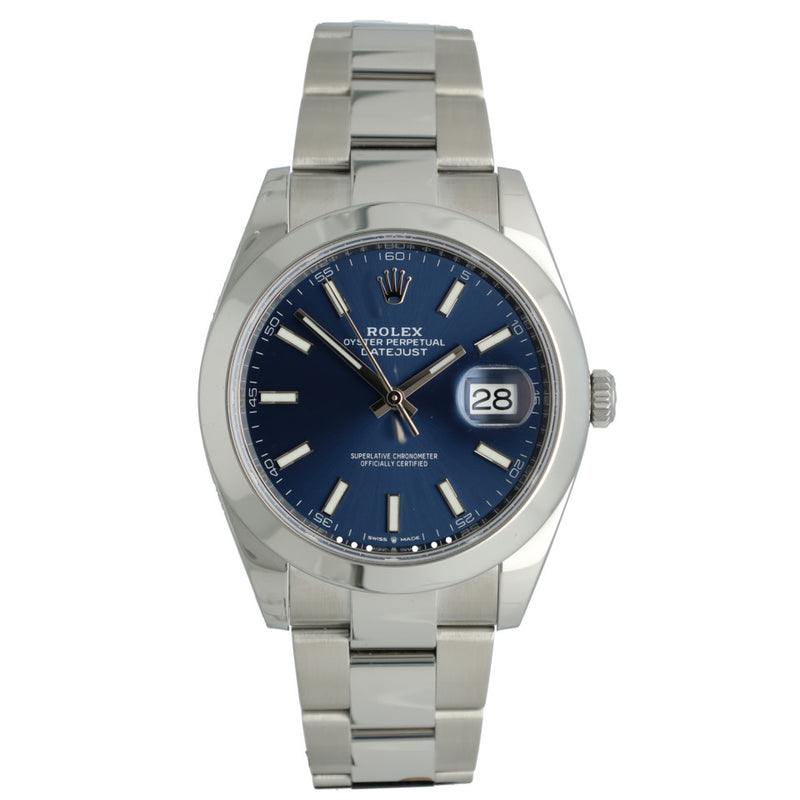 Rolex Datejust 41 'Blue Index' Ref. 126300 2