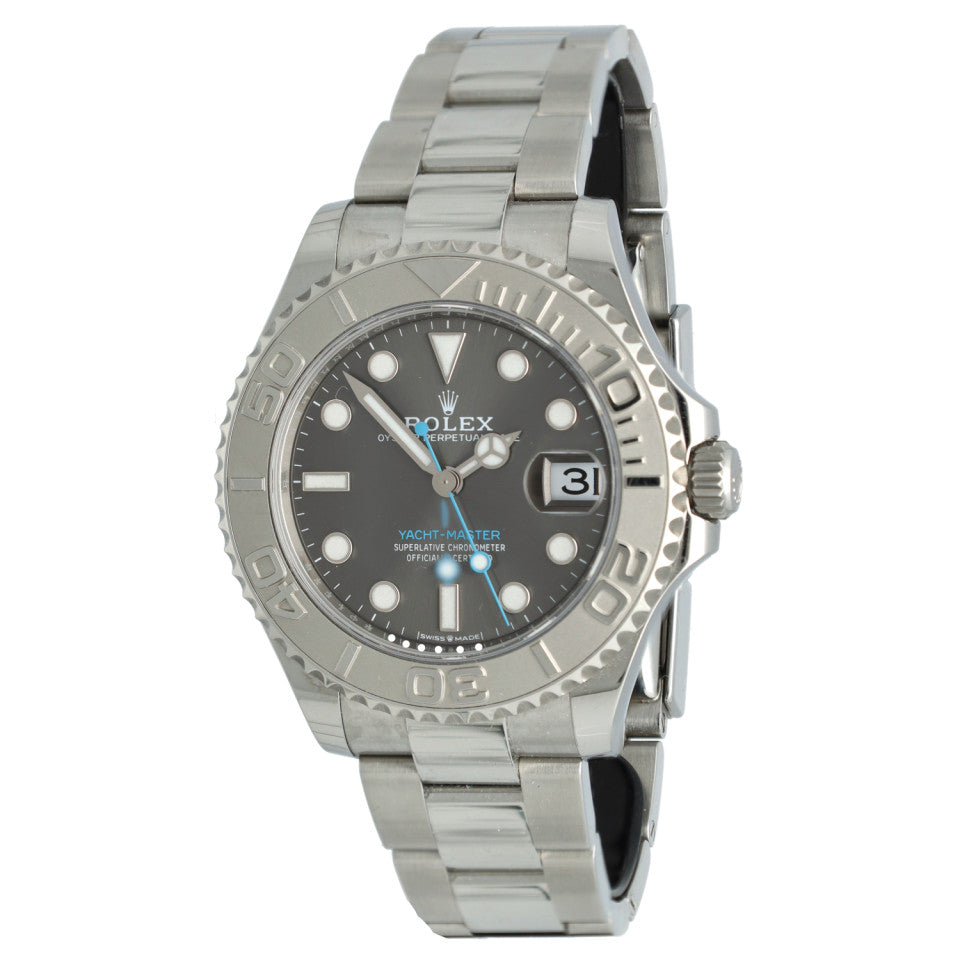 Rolex Yacht-Master 37 Grey/Rhodium Ref.268622 1