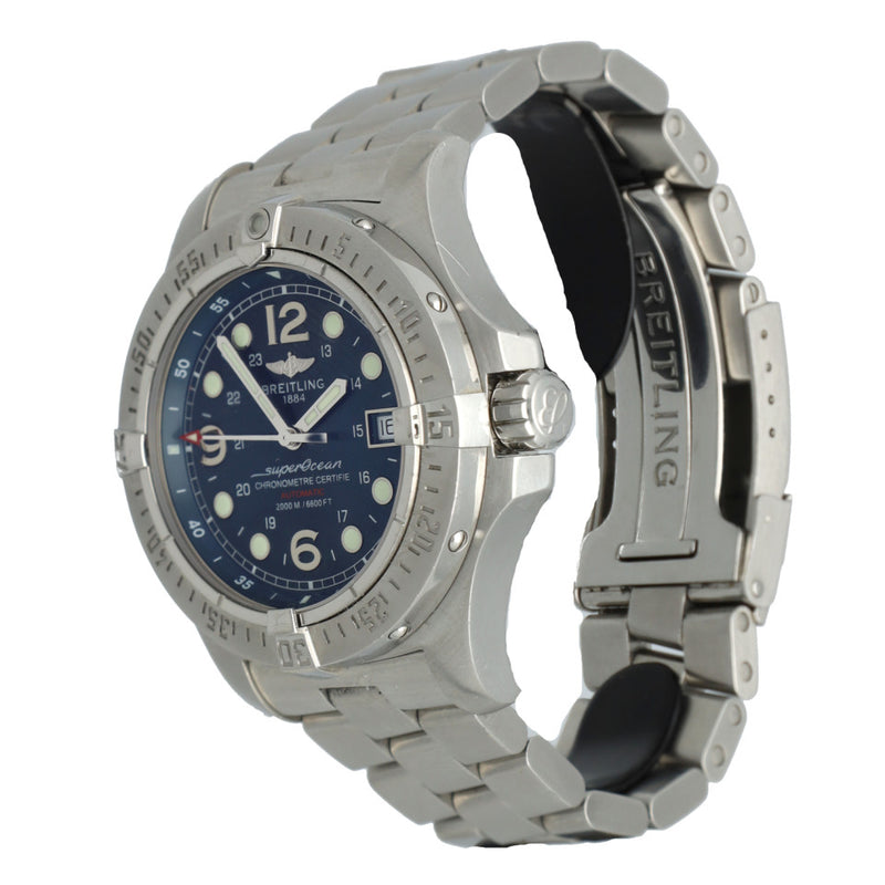 Breitling Superocean Steelfish Ref.A17390 Blue 3