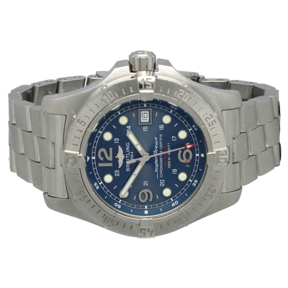 Breitling Superocean Steelfish Ref.A17390 Blue 4