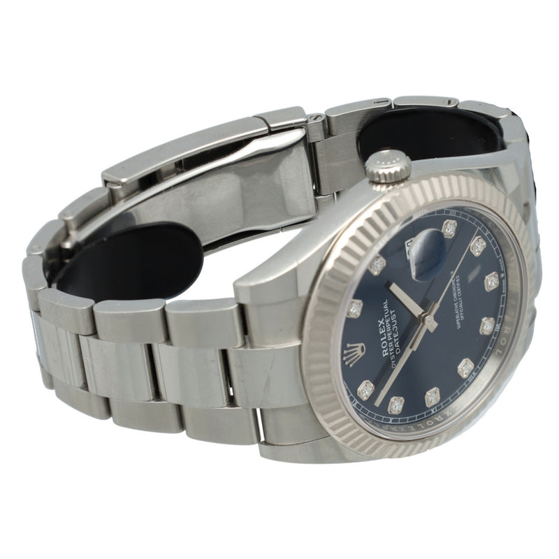 Rolex Datejust 41 Ref.126334 Blue/Diamonds 5