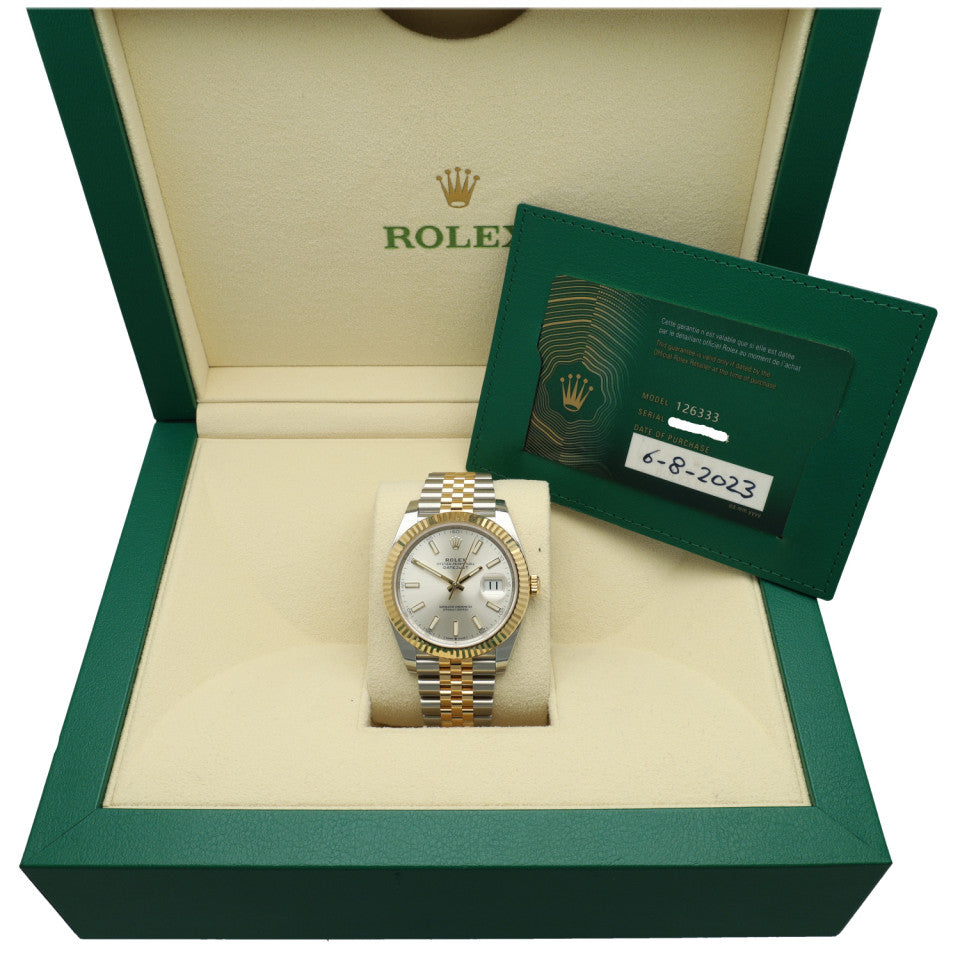 Rolex Datejust 41 Ref.126333 Jubilee/Silver 7