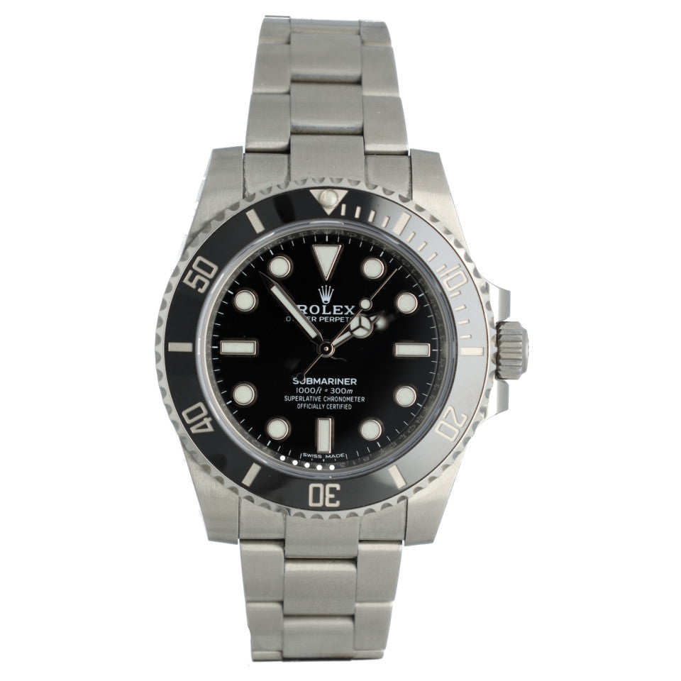 Rolex Submariner No Date Ref.114060 Full Set 2019 2