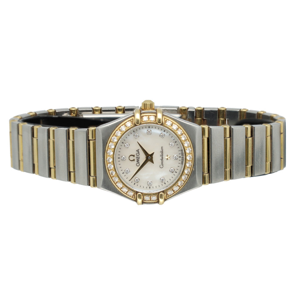Omega Constelletion Bi Color Diamonds 4