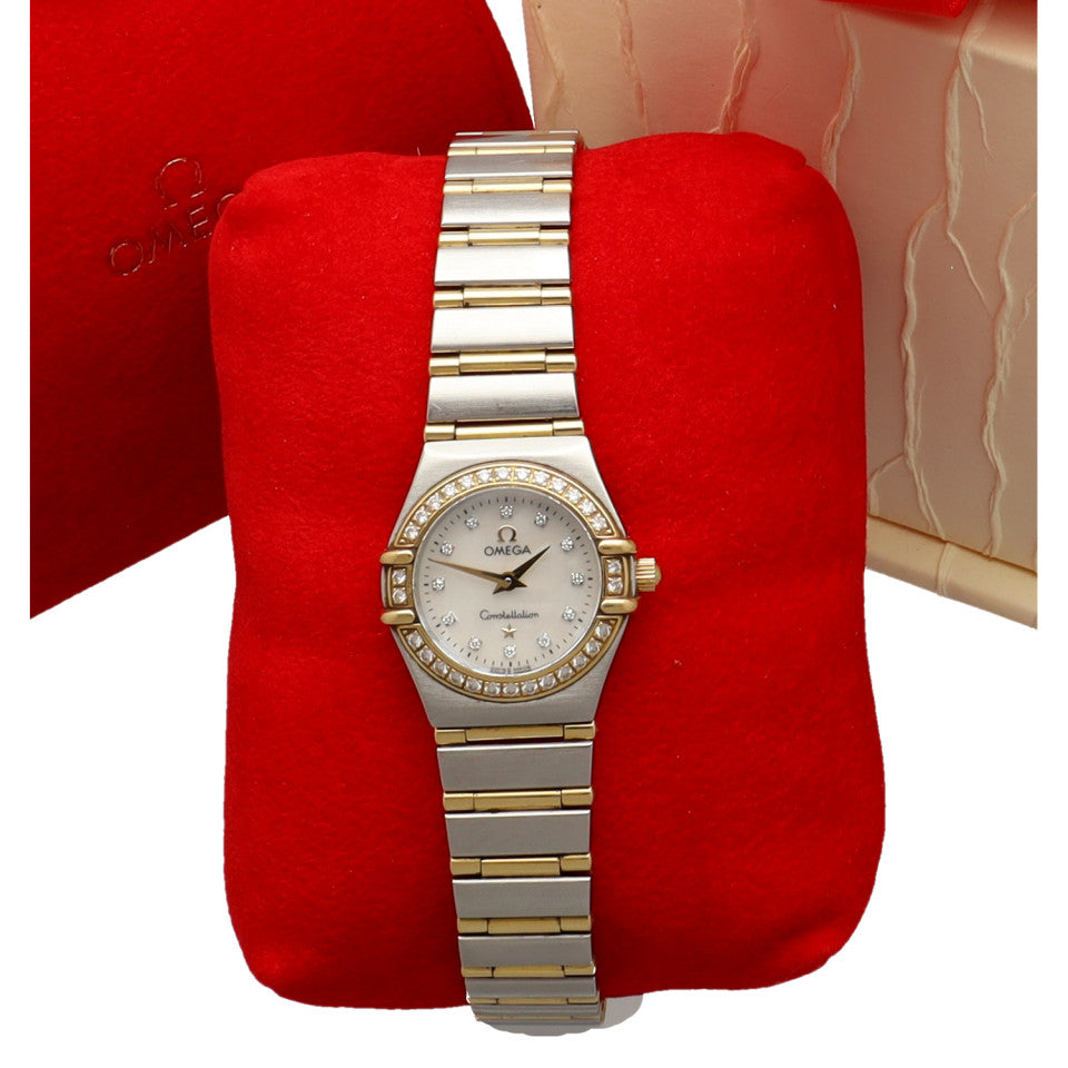 Omega Constelletion Bi Color Diamonds 7