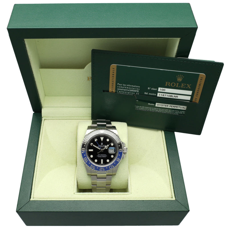 Rolex GMT-Master II 'Batman' Ref. 116710BLNR 7