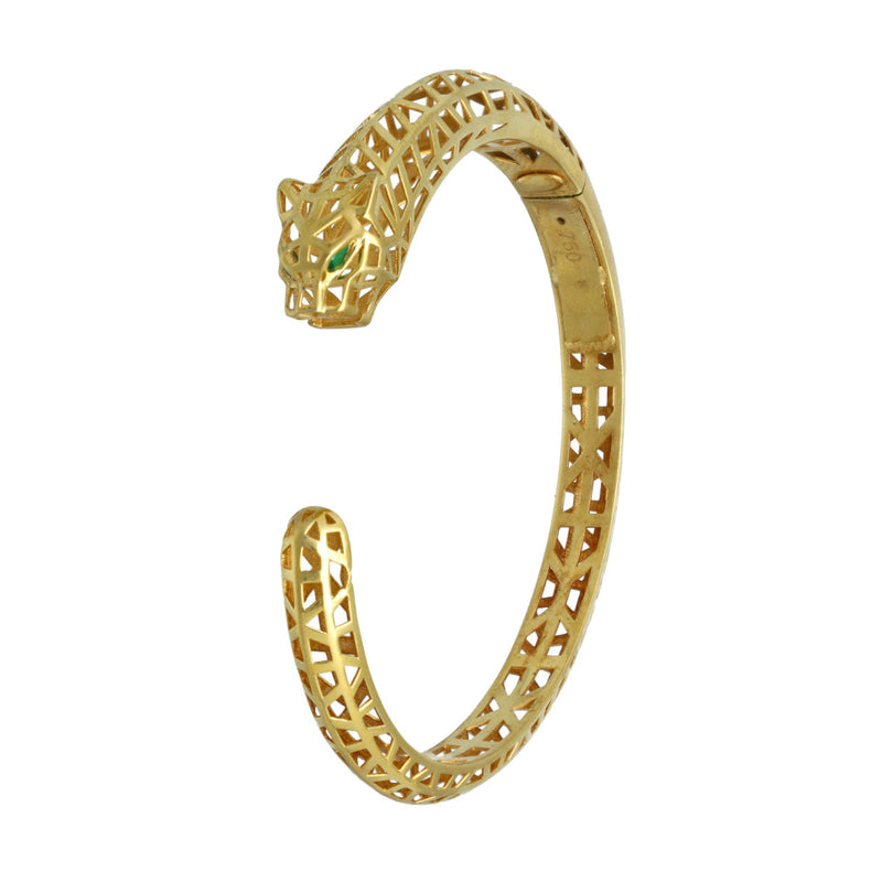 18 Krt Gouden Panter Armband 2