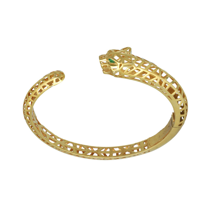 18 Krt Gouden Panter Armband 4