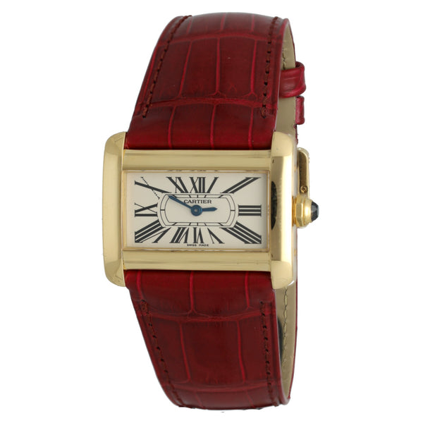 Cartier Tank Divan 18k.Goud Ref.2601