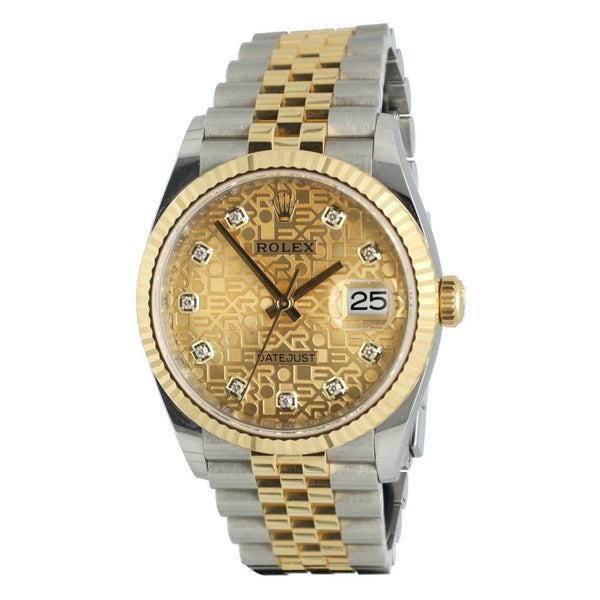 Rolex Datejust 36 Ref: 126233 Goud/Staal