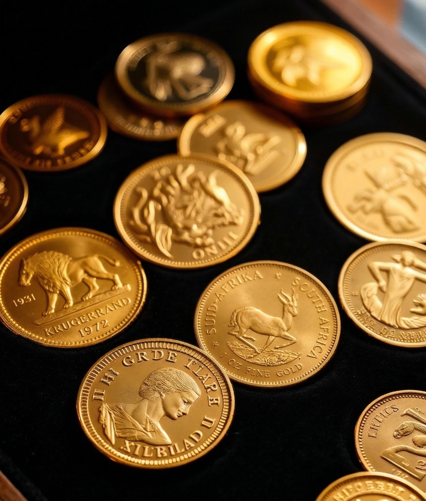 Gouden munten collectie