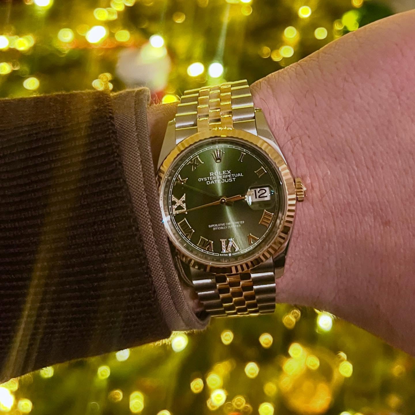 Rolex Datejust Green