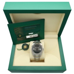 Rolex Datejust 41 'Wimbledon' 126334 Like New 99%