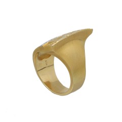 18 Krt Gouden Lapponia ring met Briljant.