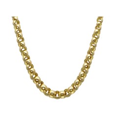 14 Krt Gouden Jasseron Collier