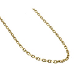 Massief gouden 18 Krt Anker Collier