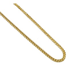 18 Krt gouden Vossestaart Collier.