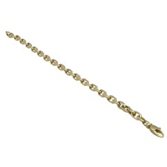 14krt. gouden armband geslepen Anker 