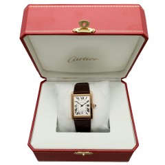 Cartier Tank Solo XL Rosegoud/Staal Ref.3514