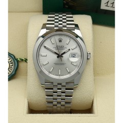 Rolex Datejust 41 Ref.126300 Silver/Jubilee