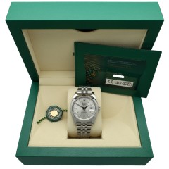 Rolex Datejust 41 Ref.126300 Silver/Jubilee