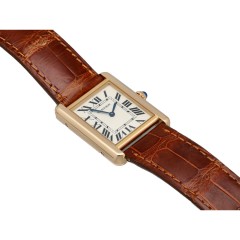  Cartier Tank 18 Krt Rosé goud Ref: 3168