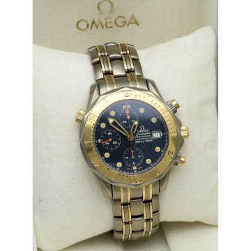 Omega Seamaster Diver 300M Goud/Titanium