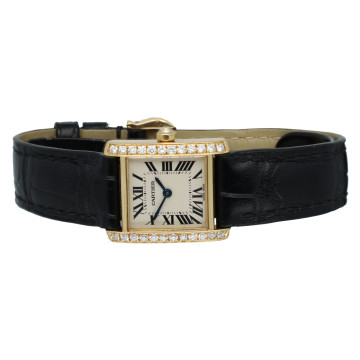 Cartier Tank Francaise Ref: 2385.Factory set Diamant