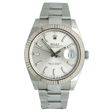 Rolex Datejust 41 Ref.126334 Zilver Index